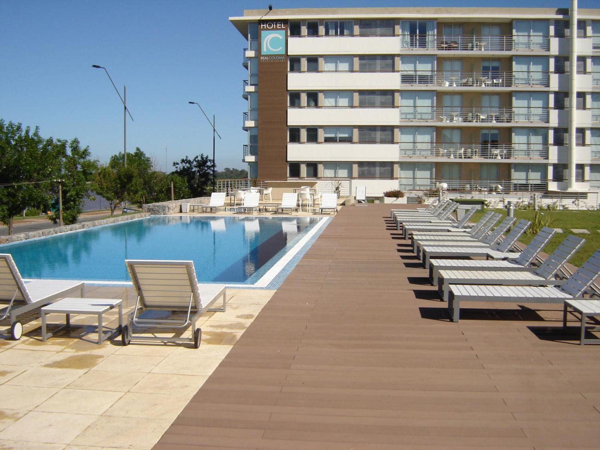 Real Colonia Hotel & Suites Colonia del Sacramento Bagian luar foto